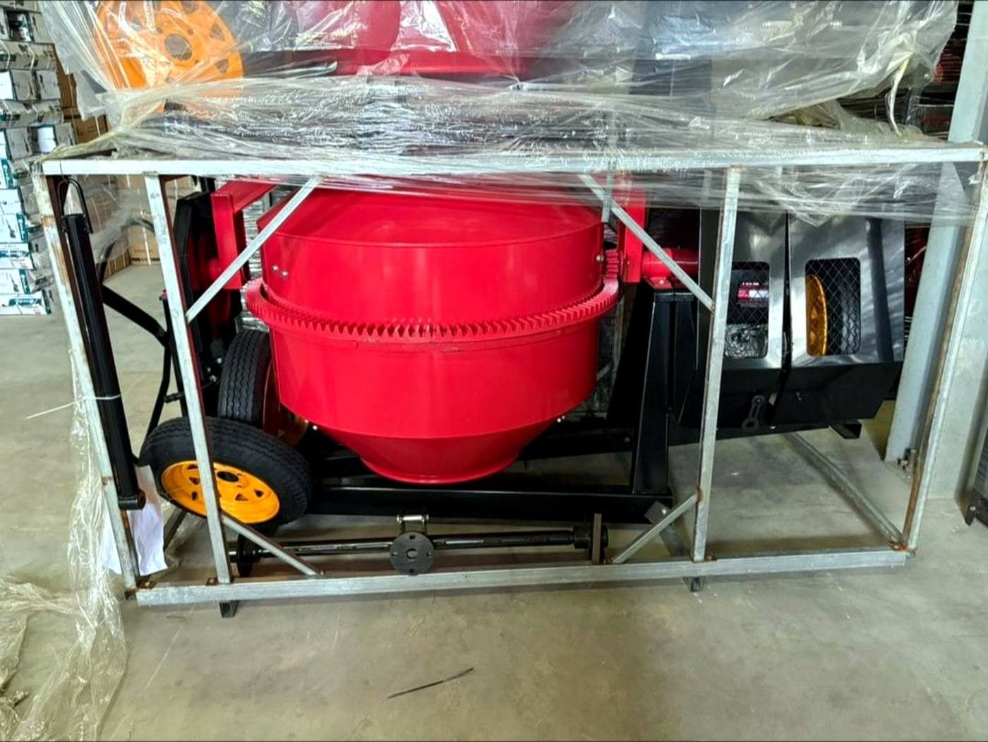 Concrete mixer supplied for construction work